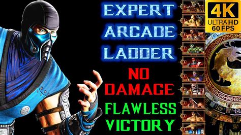 Sub Zero Expert Arcade Ladder No Damage Flawless Victory Mortal