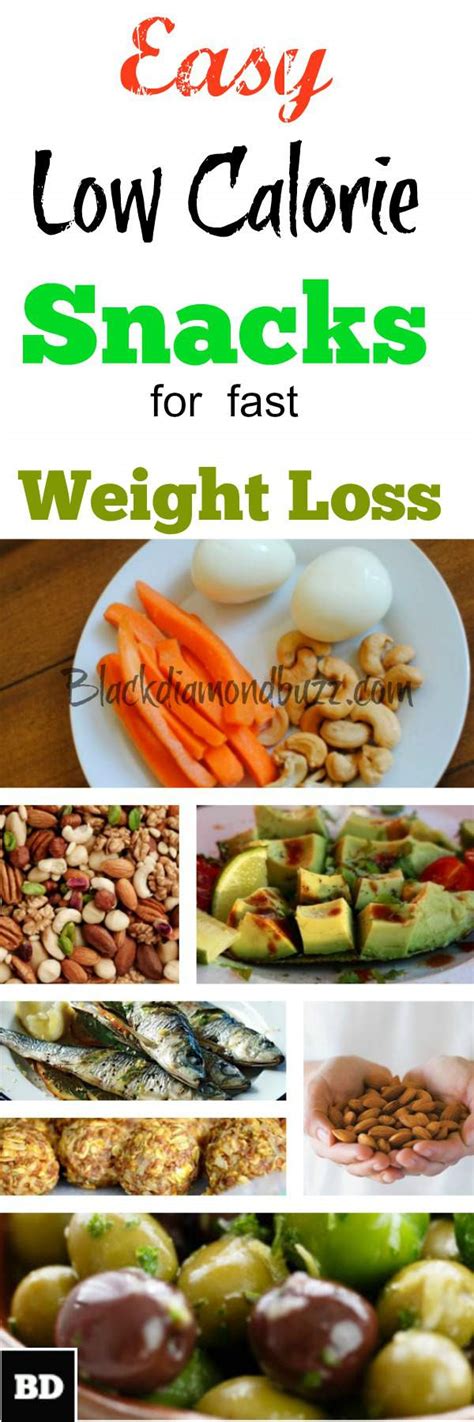 10 Best Easy Healthy Low Calorie Snacks for Weight Loss | BLACKDIAMONDBUZZ