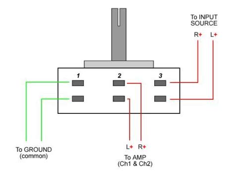 Volume Control Switch Wiring Diagram