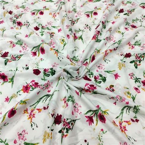 Floral Print American Crepe Fabric For Textile Industry At Rs 32 Meter