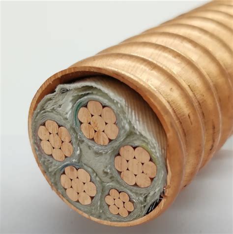 Low Smoke Mineral Insulated Cable Flexible Bttz Series High Temperature