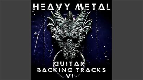 Heavy Metal Hard Rock Guitar Backing Track In Em Youtube