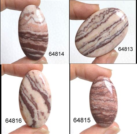 Zebra Jasper Gemstone Cabochon Natural Semi Precious Gemstone Etsy