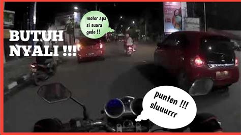 RIDING MALAM PAKE KNALPOT FU GAHAR BANGET BC Channel Motovlog YouTube