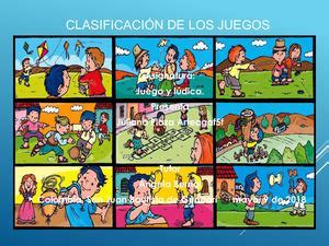 Calam O Actividad Clasificaci N De Los Juegos