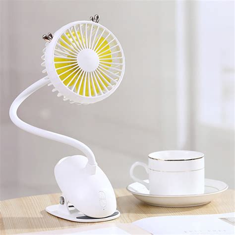 Portable Clip-on Fan White