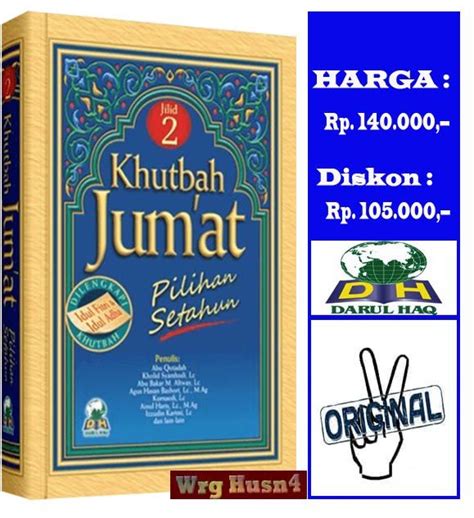 Buku Khutbah Jumat Pilihan Setahun Jilid Lazada Indonesia