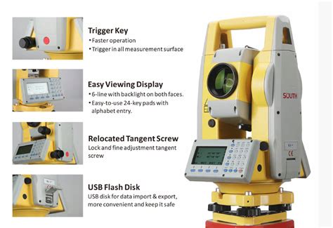 New South N6 Series 1000m Reflectorless Total Station With Bluetooth Ebay