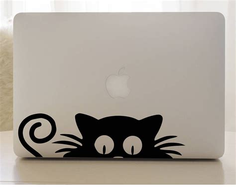 Cat Laptop Skin Cat Decal Laptop Sticker Window Sticker | Etsy