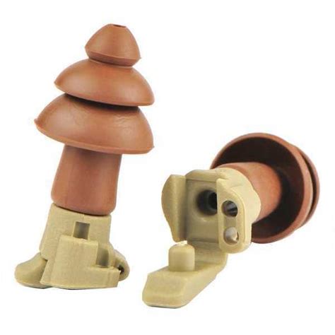 Moldex Battleplugsr Reusable Soft Plastic Ear Plugs Bell Shape 24 Db Tan 1 Pr 6499 Zoro