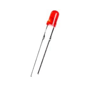 3MM Red Diffused Lens LED Diode Pack Of 100 Phipps Electronics