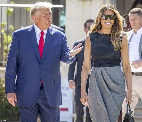 Melania Trump Votes Alongside Donald In First Public Outing Since