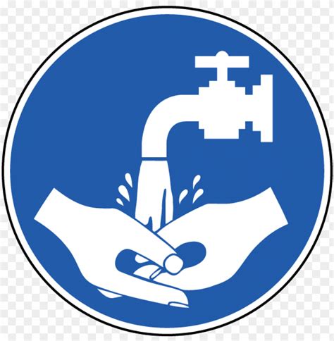 Washing Hands Symbol Wash Your Hands Label J Safetysign Hand Wash