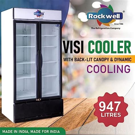 Rockwell Rvc B Double Glass Door Visi Cooler At Rs Piece