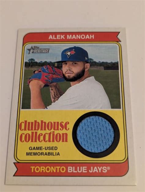 2023 Topps Heritage Clubhouse Collection Relics Patch CCR AMH Alek