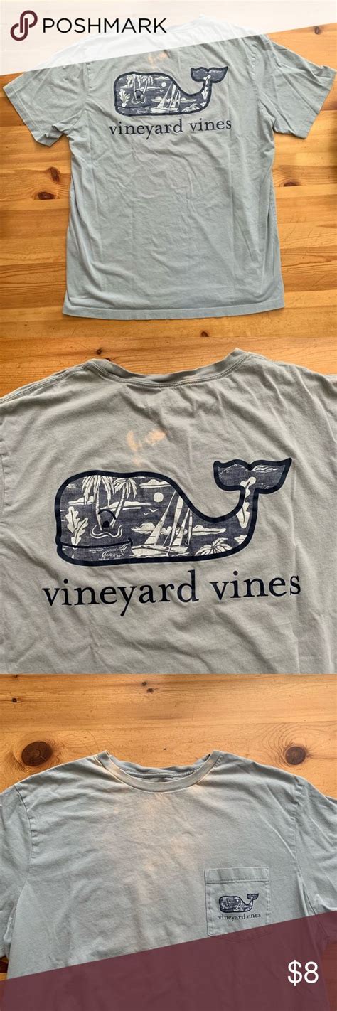 Vineyard Vines T Shirt Vineyard Vines T Shirt With Whale On The Back