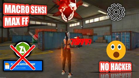 FREE FIRE FREE FIRE MAX BEST AUTO HEADSHOT APP MACRO SENSI MAX FF