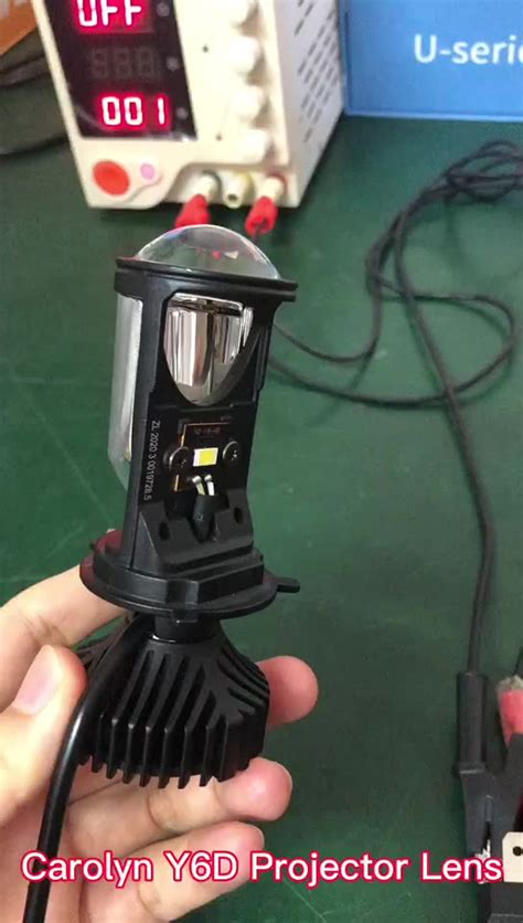 Super Bright Y Led Motorcycle Headlight High Low Beam K H Mini