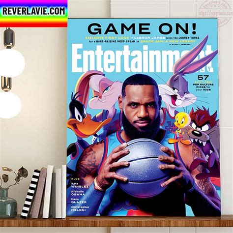 Space Jam A New Legacy Entertainment Weekly Cover With LeBron James ...