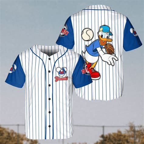 Donald Duck Baseball Jersey 6 - Skyfattura