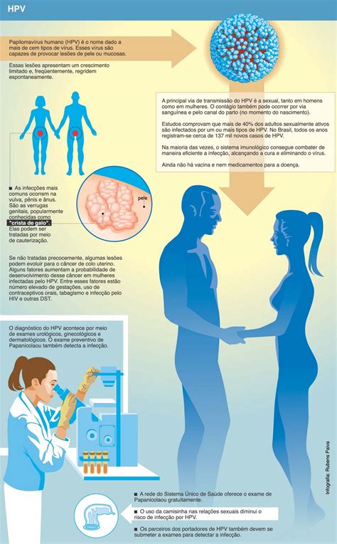 Blog Professor Robson InfogrÁfico Hpv