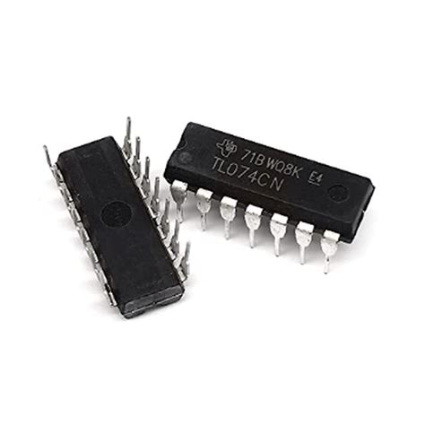 10PCS TL074CN DIP 14 TL074 Low Noise Quad Op New EBay