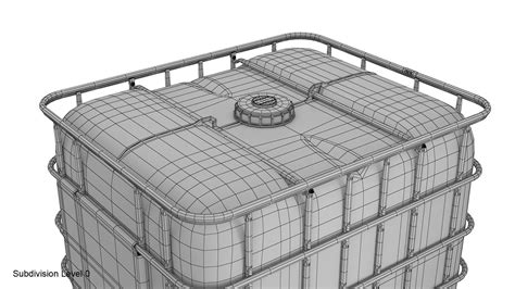 Ibc Container 3d Model Cgtrader