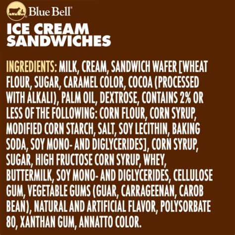 Blue Bell® Vanilla Ice Cream Sandwiches, 12 ct - Pick ‘n Save