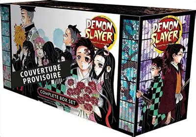 Intégrale Demon Slayer coffret collector Manganime