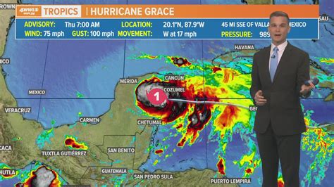 Hurricane Grace Makes Landfall