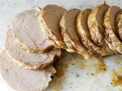 Roti de porc sauce échalote au Thermomix Cookomix