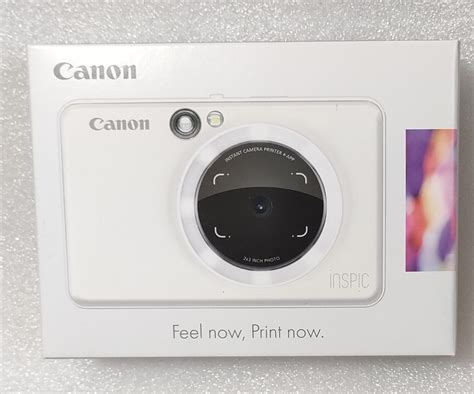 Yahoo オークション 新品 Canon iNSPiC ZV 123 PW チェキ カメラ