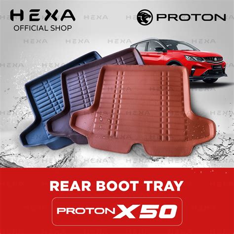 Hexa Boot Tray Carpet Rear Cargo Car Mat Car Accessories