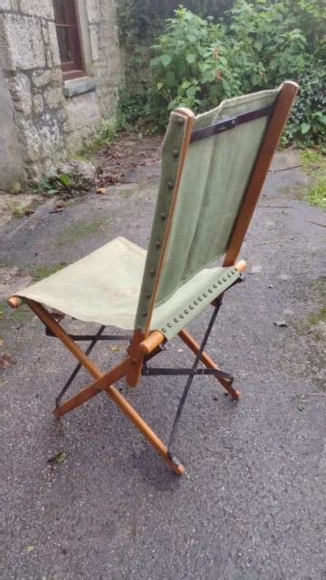 Ww2 British Army Officers Campaign Chair £8500 Picclick Uk