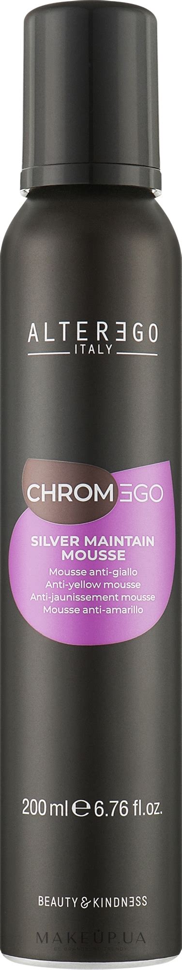 Alter Ego Chromego Silver Maintain Anti Yelllow Neutralizing Mousse