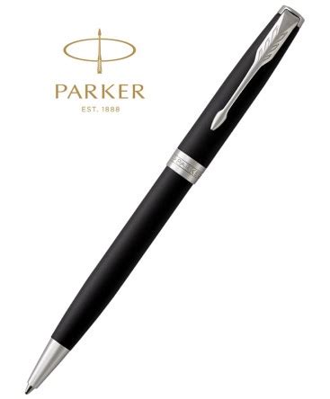 Stylo Bille Parker Sonnet Noir Mat