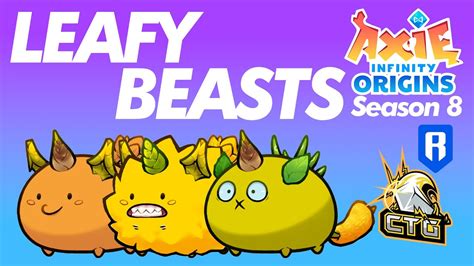 Leafy Beast Build S Origins Leaderboard Axie Infinity Youtube