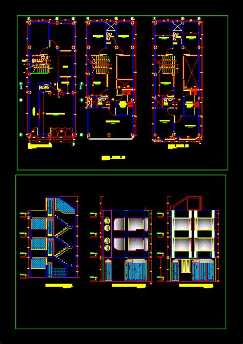 House Levels Dwg Plan For Autocad Designs Cad