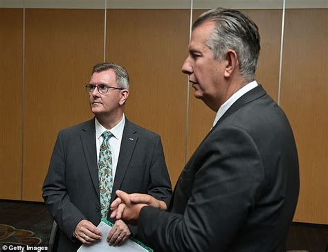 Police Probe Into Historical Sex Offence Allegations Against Jeffrey Donaldson Began After Two