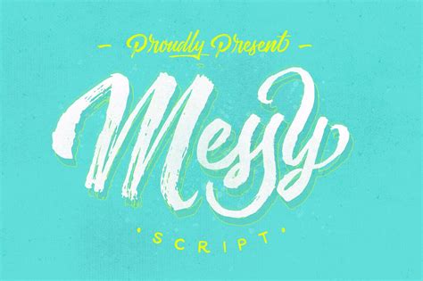 Messy Script Font By Maghrib · Creative Fabrica