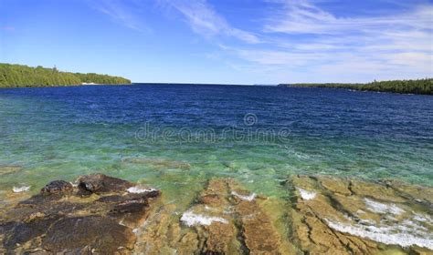 Georgian Bay Lake Huron Stock Photo Image Of Colorful 126175050