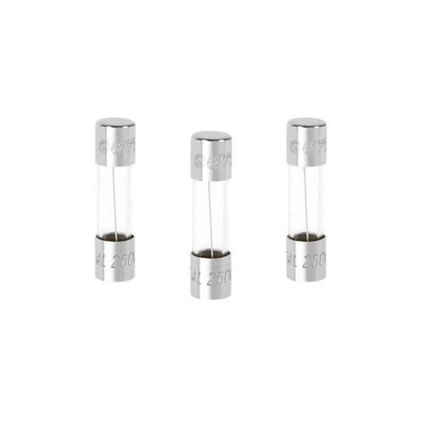 Lot De 3 Fusibles Verre 4 A 5 X 20 Mm