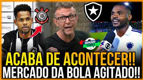 NÃO ACREDITEI NISSO ACABOU DE SER CONFIRMADO NO BOTAFOGO ÚLTIMAS