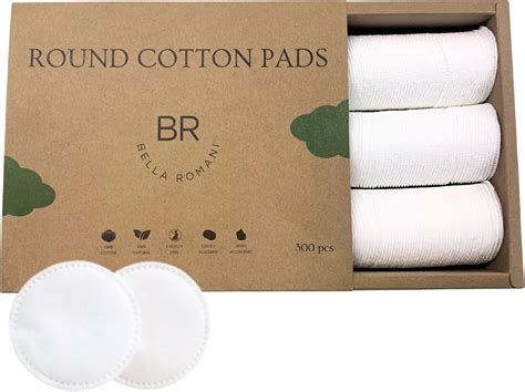 Amazon Bella Romani Organic Cotton Rounds Count Makeup