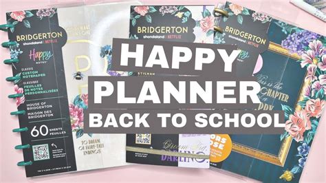 Happy Planner New Releases Bridgerton Is At Happy Planner Youtube