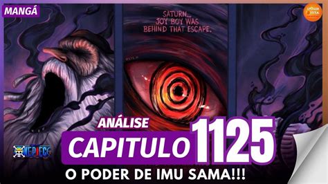 ONE PIECE 1125 ANALISE O PODER DE IMU SAMA E MAIS UMA VEZ ODA É UM