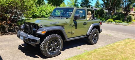 Finally Sharing On 2 Door Tuesday My Sarge Green 21 Willys Loving It