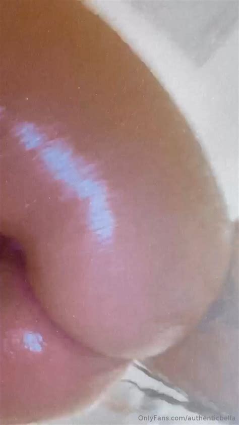 Authenticbella Nude Shower Ass Pussy Selfie Onlyfans Video Leaked