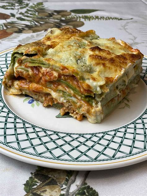 Rendere Trasferimento Rotante Lasagna Originale Ricetta Annotare