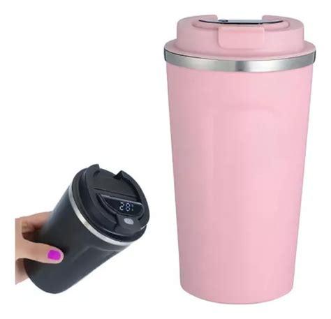 Copo Térmico Café Chá Anti vazamento Vacuum Ml Hot Cor Rosa MercadoLivre